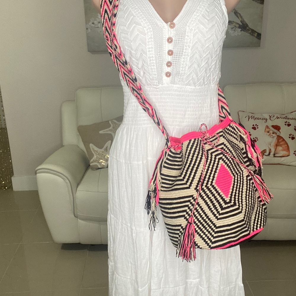 Mochila Wayuu, 100% Original Colombian